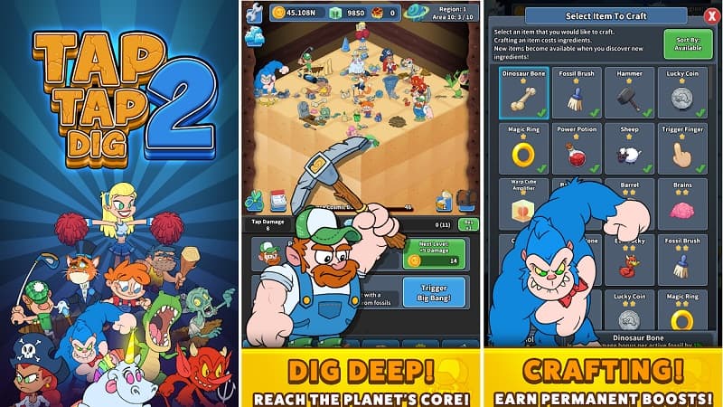 Tap Tap Dig 2 Apk