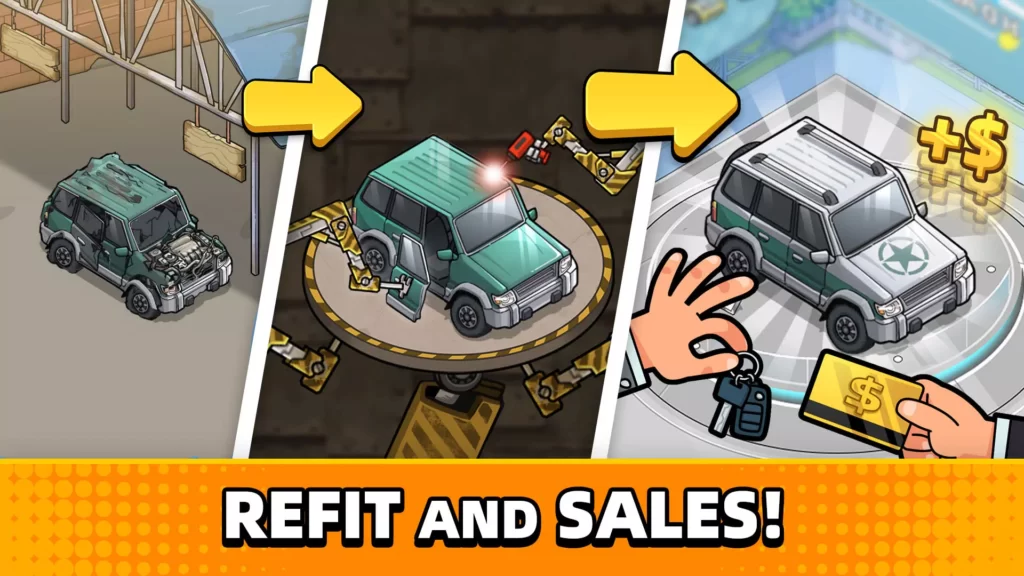 Used Car Tycoon Game APK