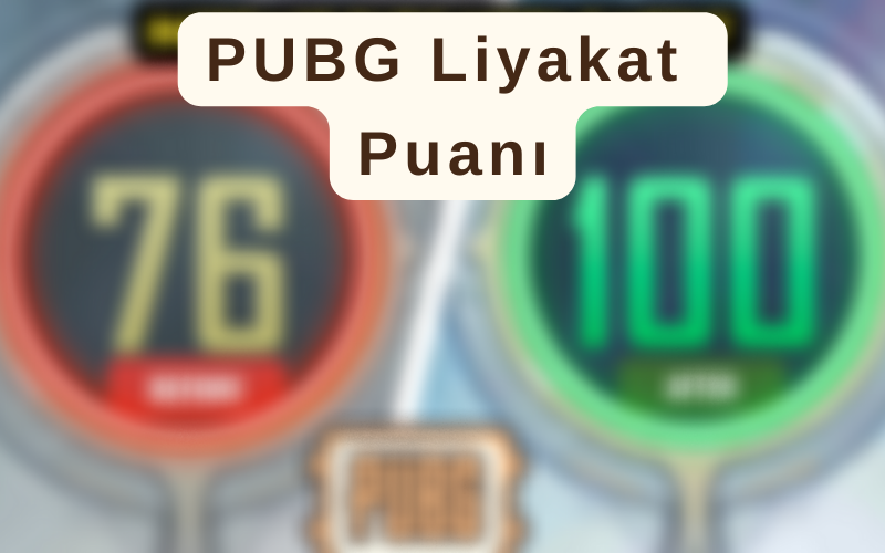 PUBG Liyakat Puanı Yükseltme